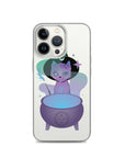 Monster Kitty Society iPhone 13 Pro Runa the Witch Cat - iPhone Case