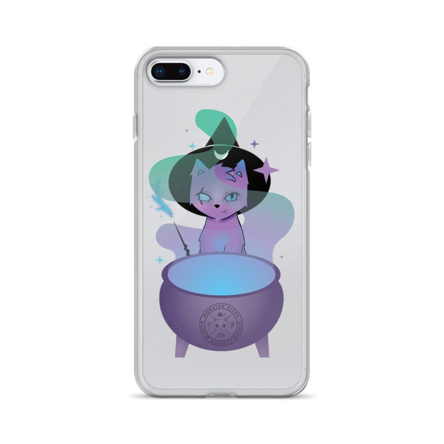 Monster Kitty Society iPhone 7 Plus/8 Plus Runa the Witch Cat - iPhone Case