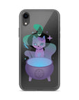 Monster Kitty Society iPhone XR Runa the Witch Cat - iPhone Case