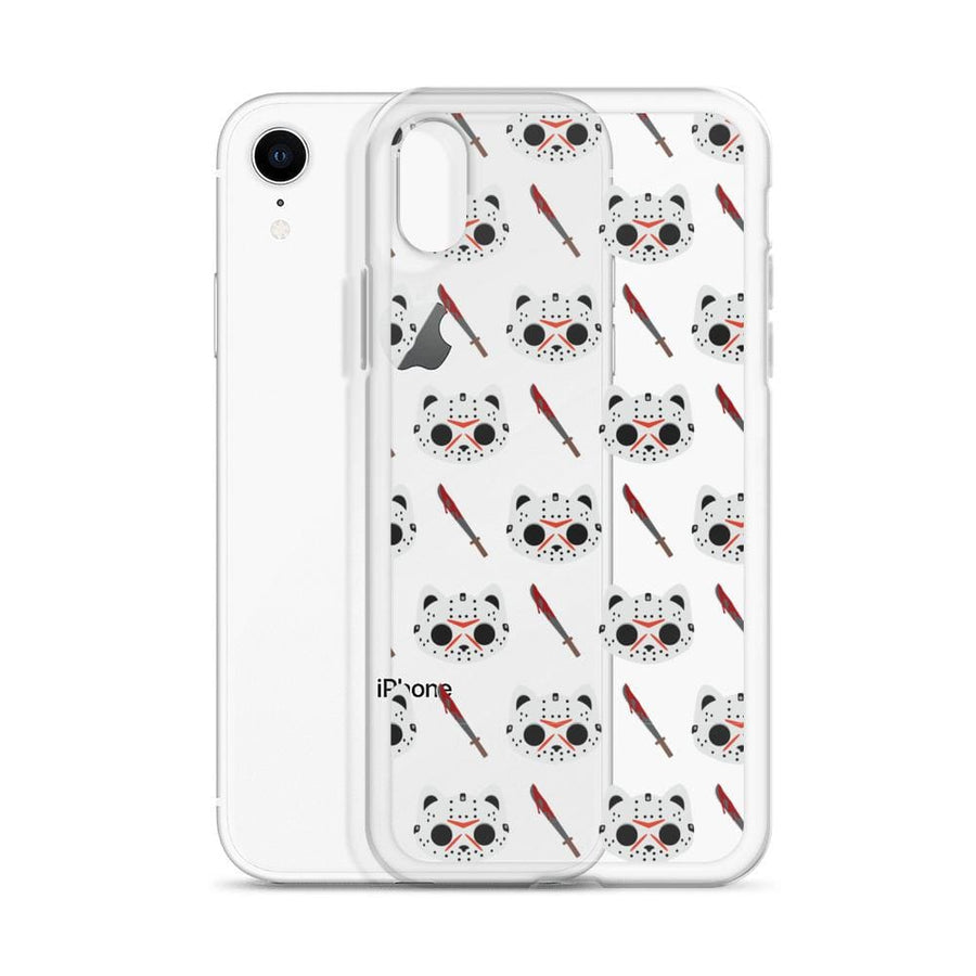 Monster Kitty Society Jason Voorhiss - iPhone Case
