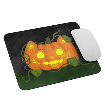 Printful Pumpkin Cat - Mouse Mat
