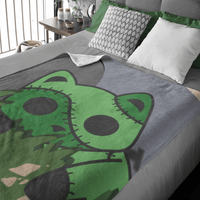 Printful Rise From The Grave - Stitches Throw Blanket