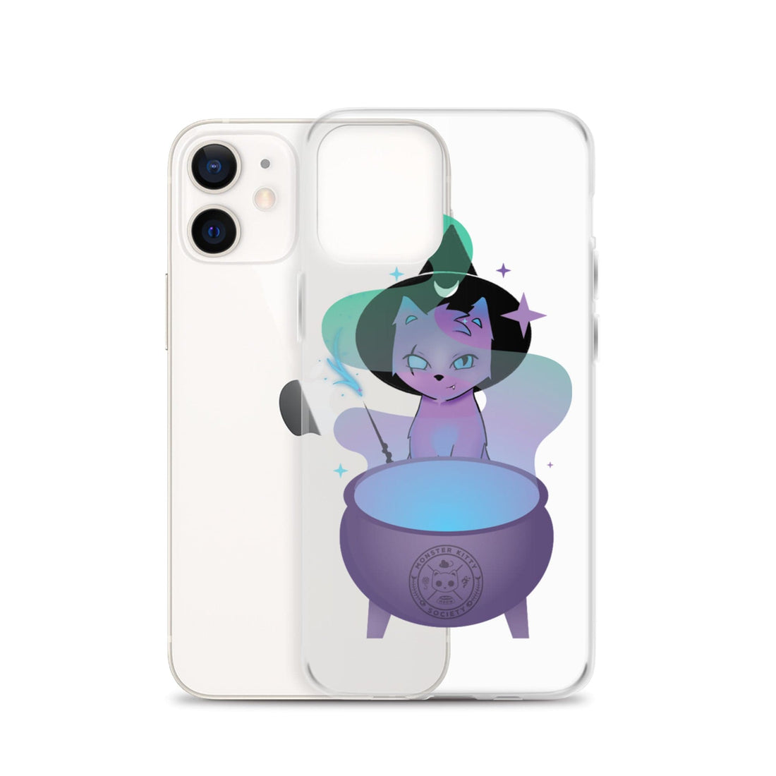 Monster Kitty Society Runa the Witch Cat - iPhone Case