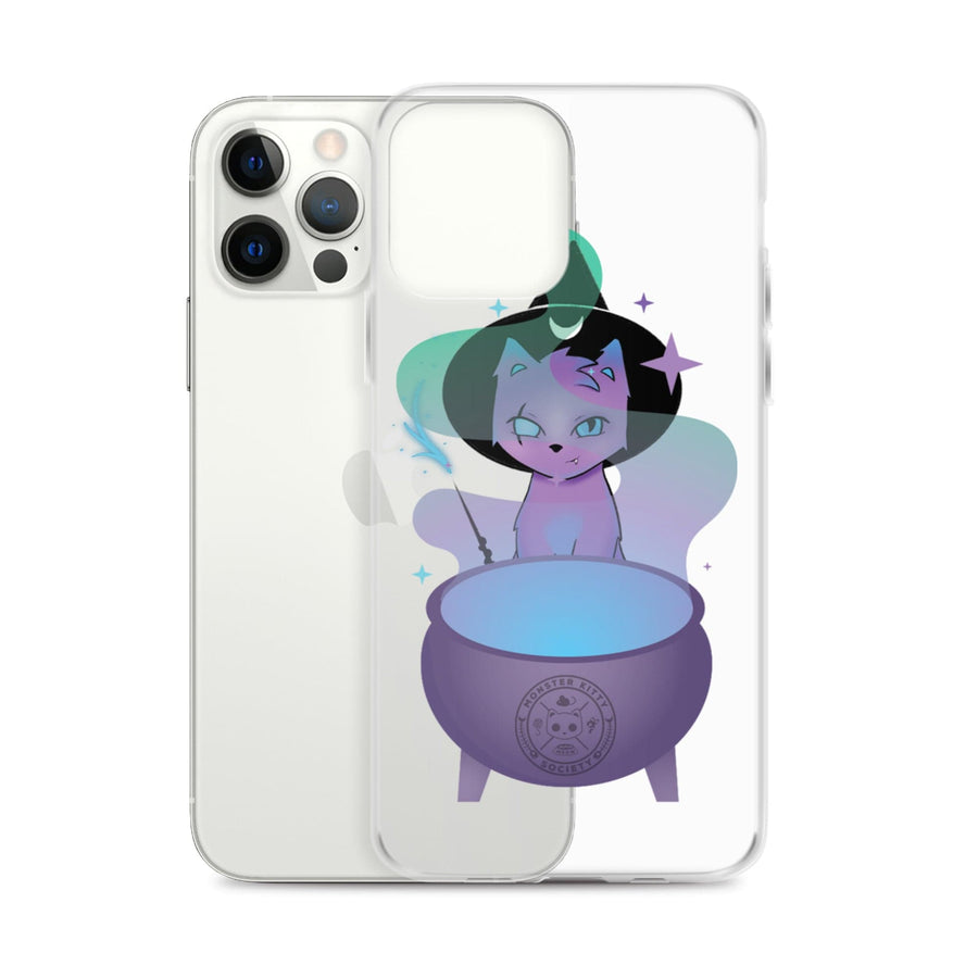 Monster Kitty Society Runa the Witch Cat - iPhone Case