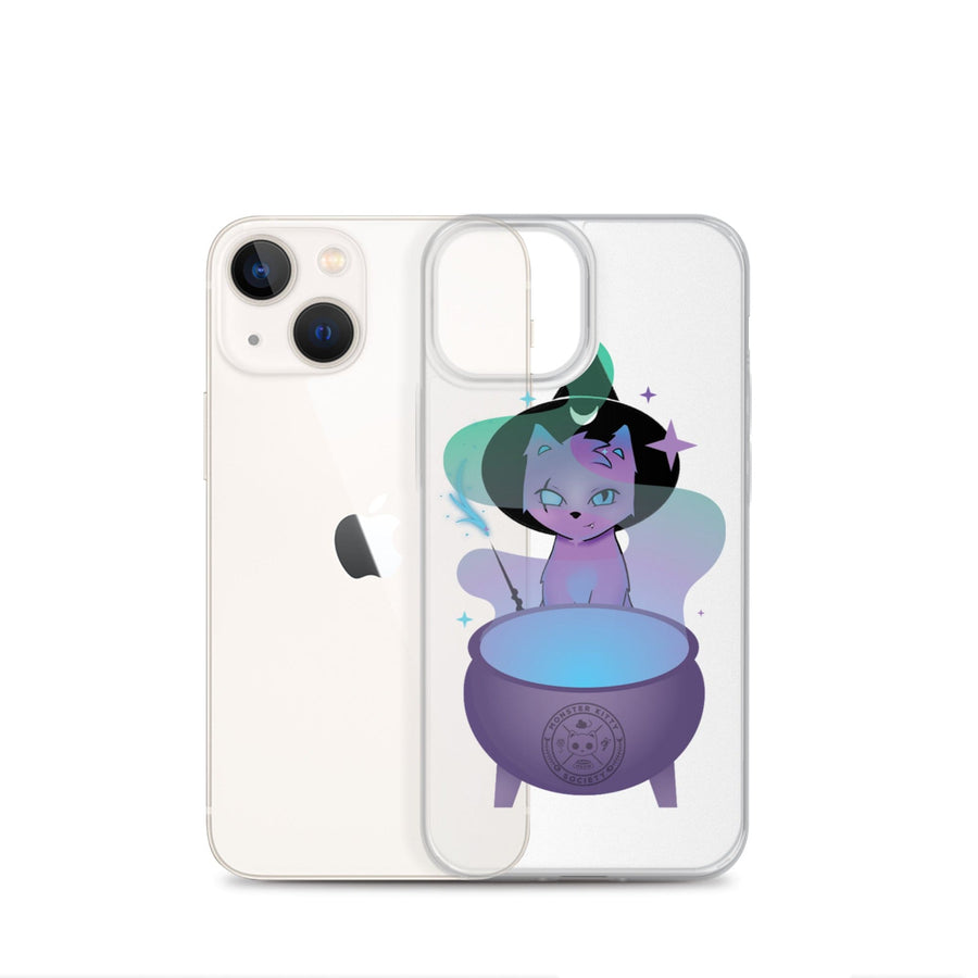 Monster Kitty Society Runa the Witch Cat - iPhone Case