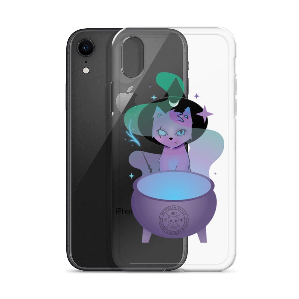 Monster Kitty Society Runa the Witch Cat - iPhone Case
