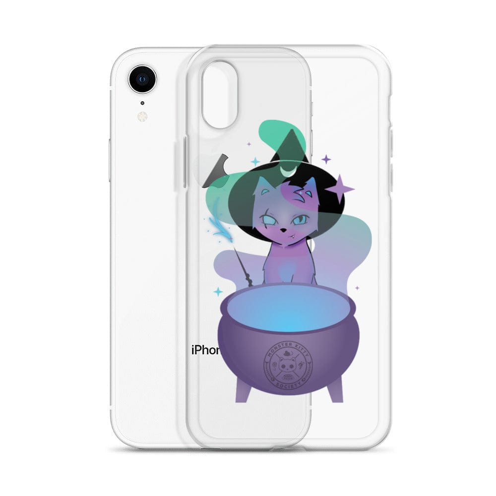 Monster Kitty Society Runa the Witch Cat - iPhone Case