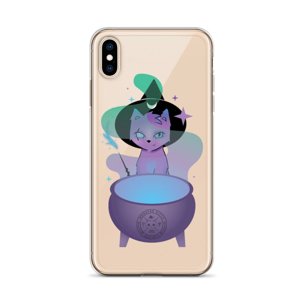 Monster Kitty Society Runa the Witch Cat - iPhone Case