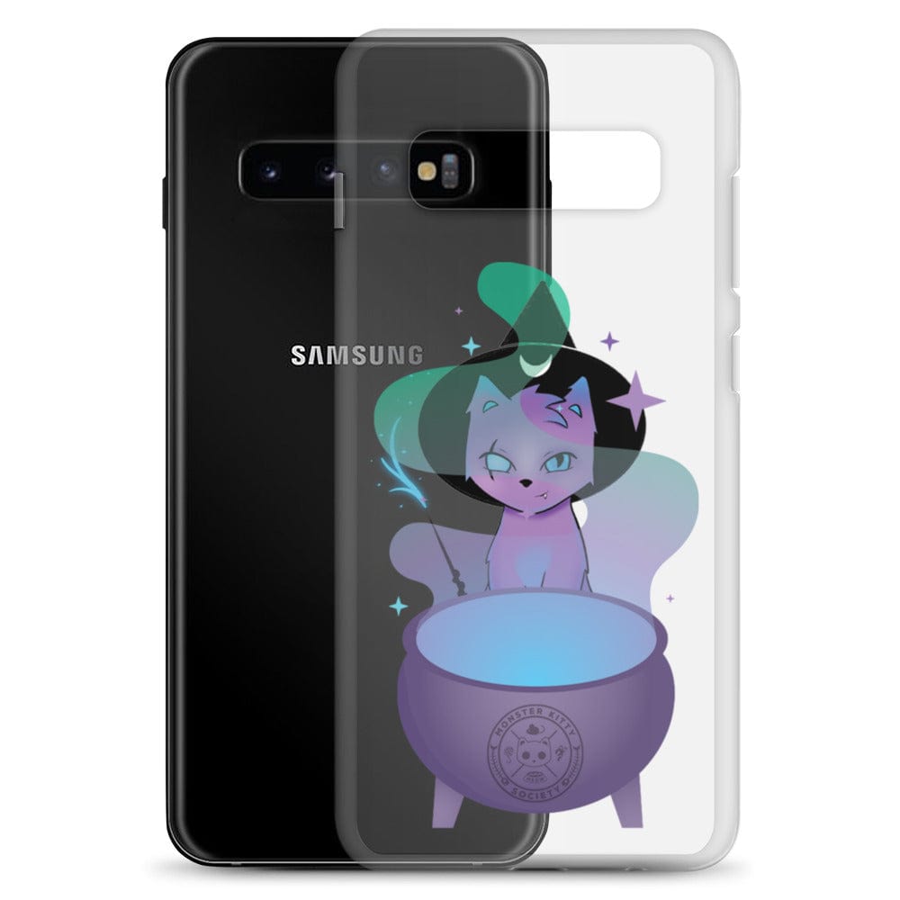 Monster Kitty Society Runa the Witch Cat - Samsung Case