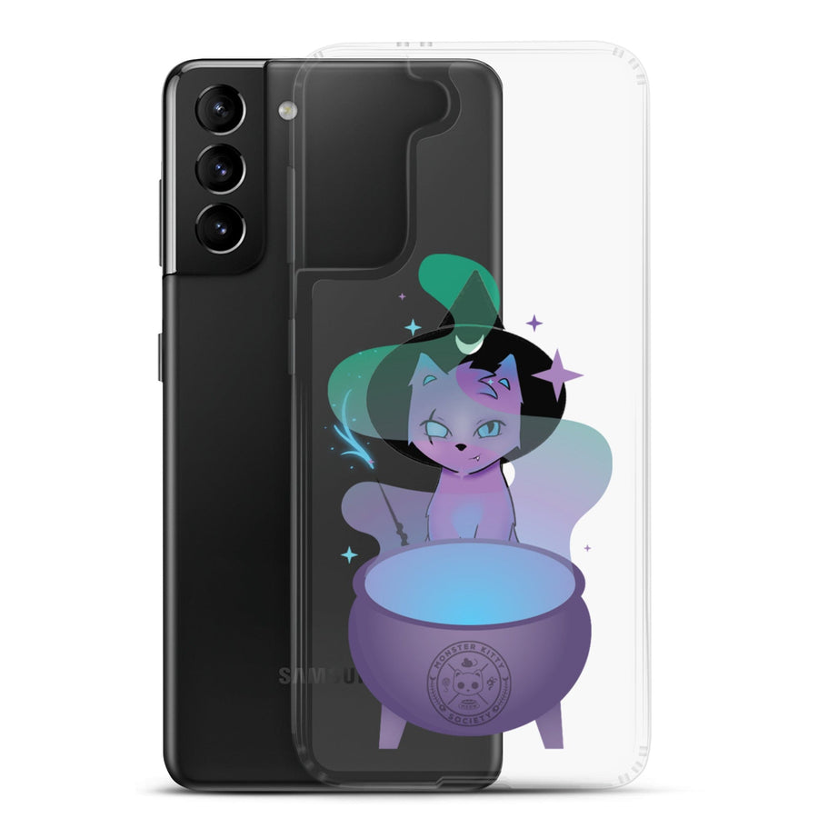 Monster Kitty Society Runa the Witch Cat - Samsung Case