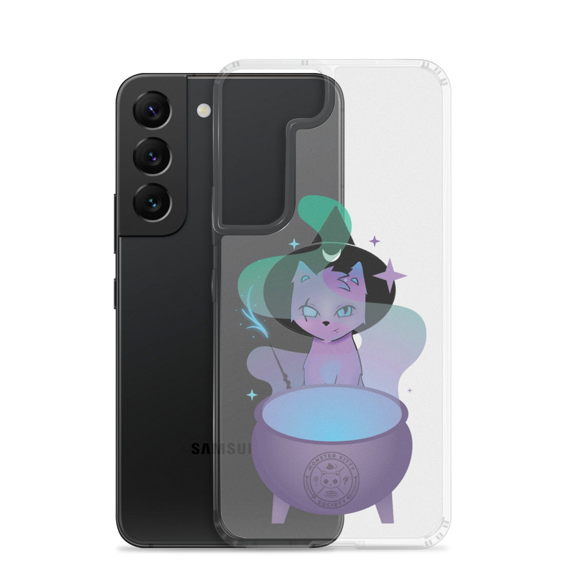 Monster Kitty Society Runa the Witch Cat - Samsung Case