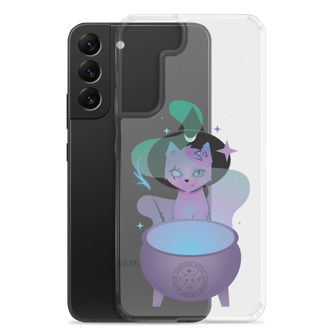 Monster Kitty Society Runa the Witch Cat - Samsung Case