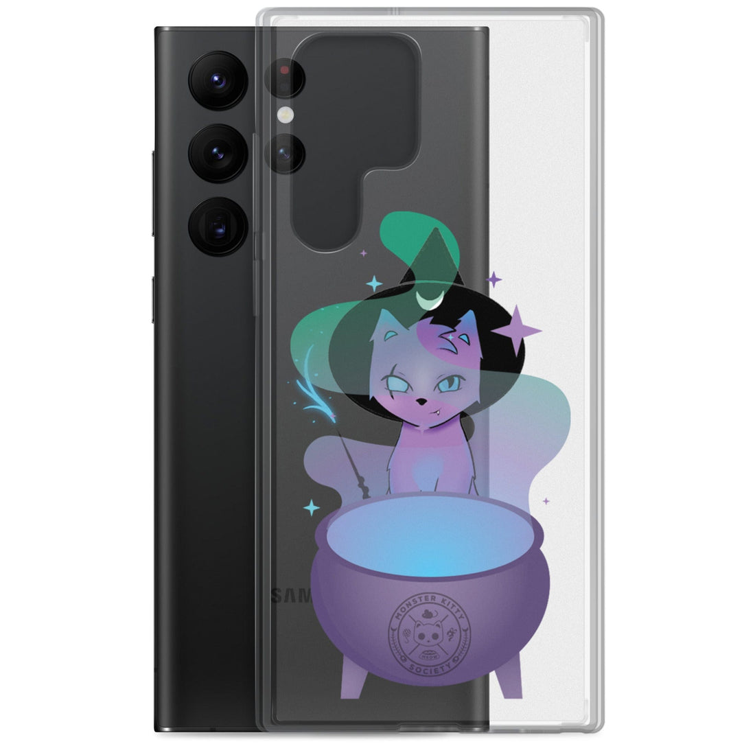 Monster Kitty Society Runa the Witch Cat - Samsung Case