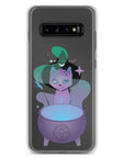 Monster Kitty Society Samsung Galaxy S10+ Runa the Witch Cat - Samsung Case