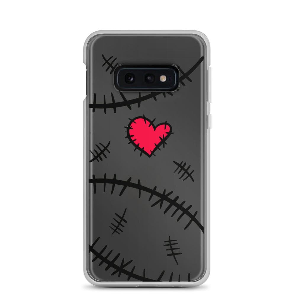 Monster Kitty Society Samsung Galaxy S10e Stitches &amp; Heart - Samsung Case