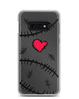 Monster Kitty Society Samsung Galaxy S10e Stitches & Heart - Samsung Case