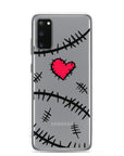 Monster Kitty Society Samsung Galaxy S20 Stitches & Heart - Samsung Case