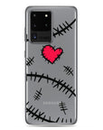 Monster Kitty Society Samsung Galaxy S20 Ultra Stitches & Heart - Samsung Case