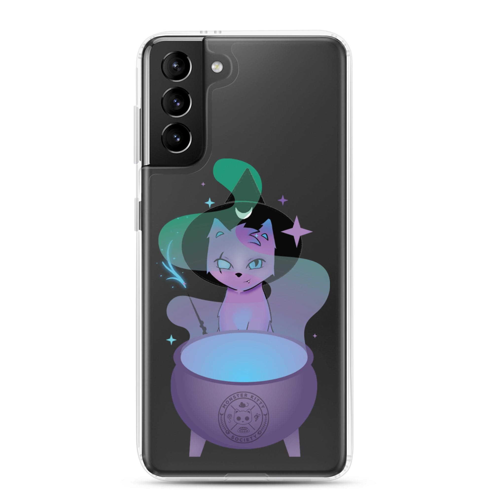 Monster Kitty Society Samsung Galaxy S21 Plus Runa the Witch Cat - Samsung Case