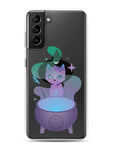 Monster Kitty Society Samsung Galaxy S21 Plus Runa the Witch Cat - Samsung Case