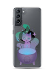 Monster Kitty Society Samsung Galaxy S21 Runa the Witch Cat - Samsung Case
