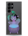 Monster Kitty Society Samsung Galaxy S22 Ultra Runa the Witch Cat - Samsung Case
