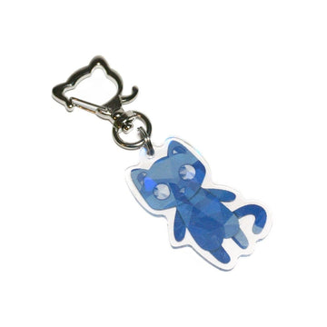 Monster Kitty Society Charms Sapphire - Crystal Cat Charm