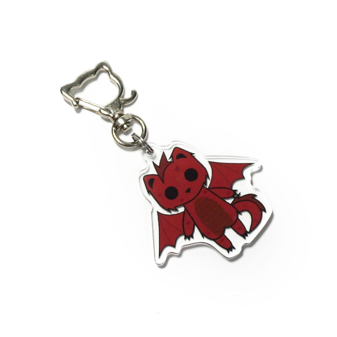 Monster Kitty Society Charms Scorch - Dragon Cat - Cat Charm