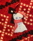 Holiday Charms Snowkitty Acrylic Ornament