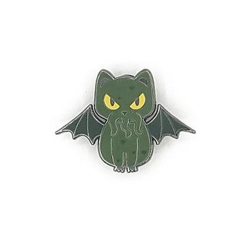 Monster Kitty Society Enamel Pin Standard Cathulhu Hard Enamel Pin