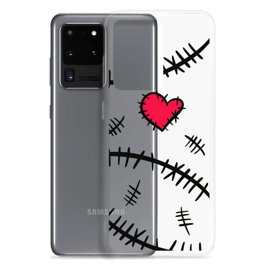 Monster Kitty Society Stitches & Heart - Samsung Case