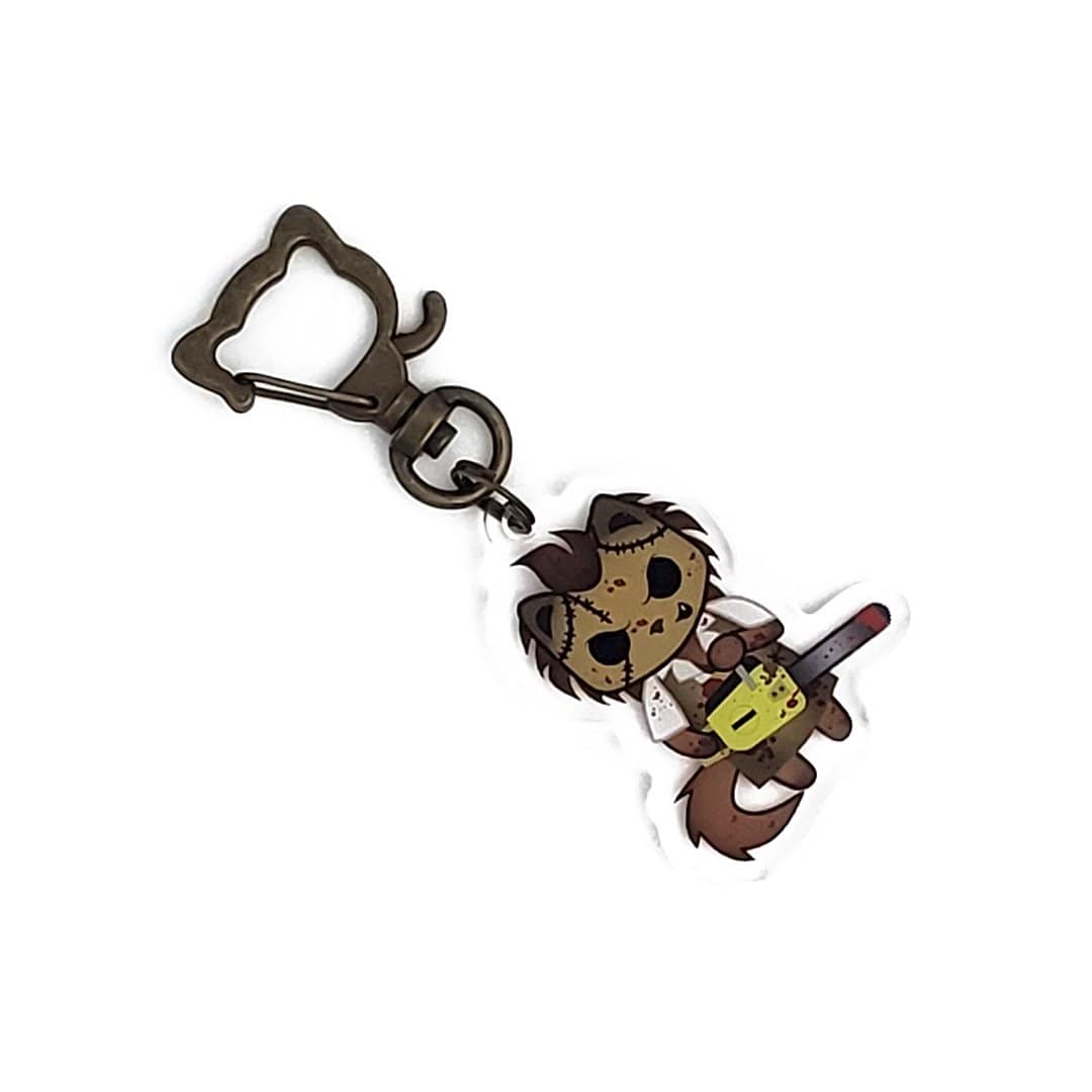Monster Kitty Society Charms Texas Chainsaw Meowsacre - Leatherface - Cat Charm